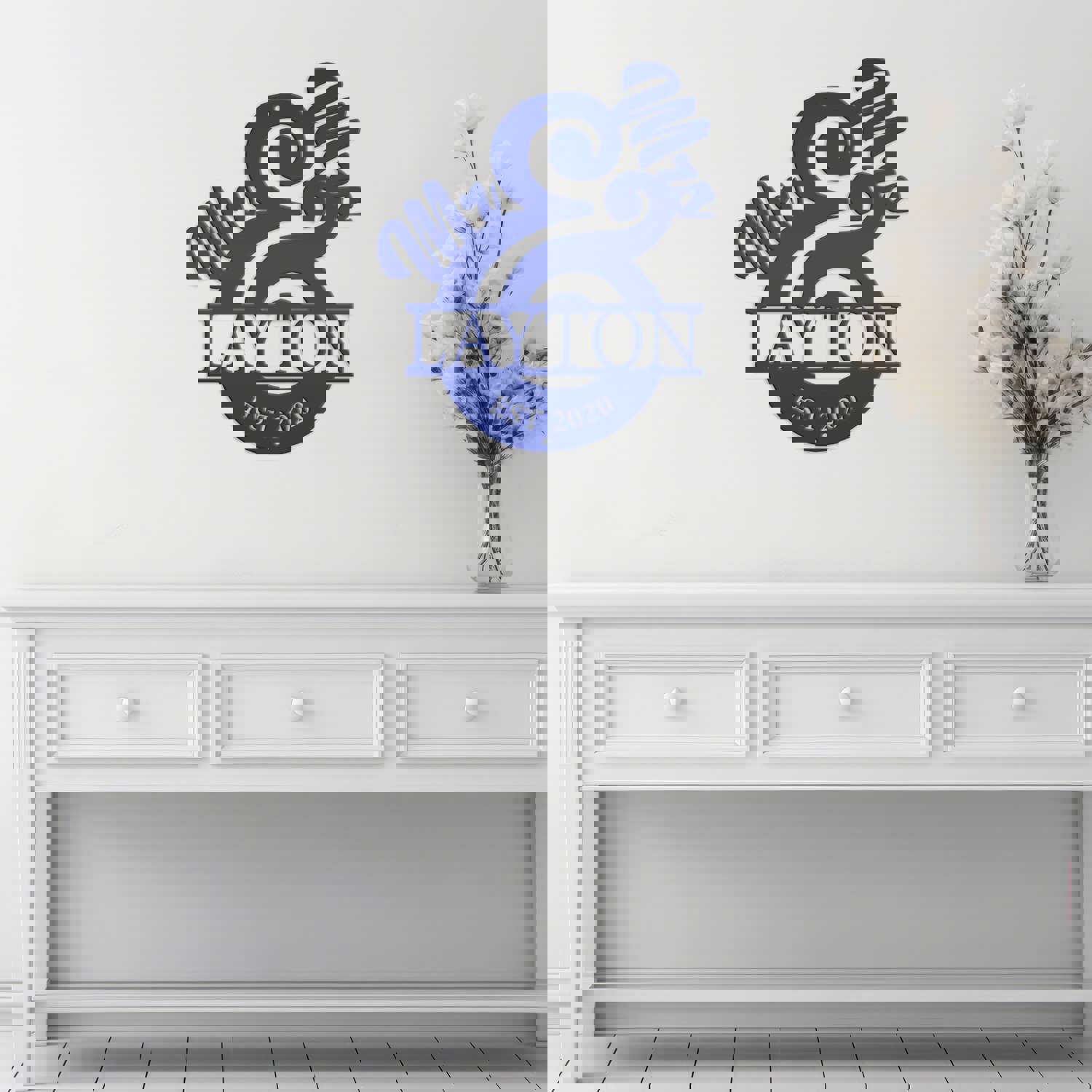 Personalized Last Name Sign - Elegant Mr. & Mrs. Metal Wall Decor, Custom Wedding Gift for Couples