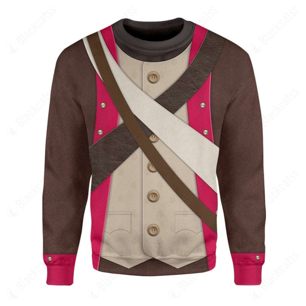 Historical American Infantry-6th Continental Regiment Apparel