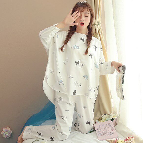 Winter Thick Warm Flannel Pajamas Sets for Women