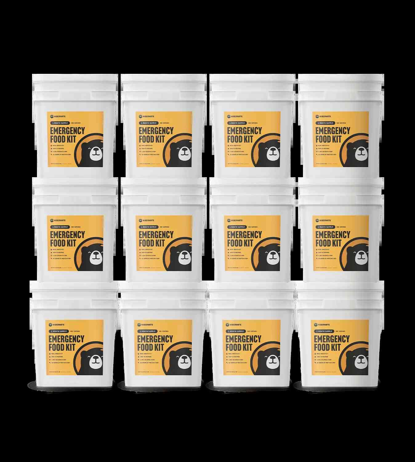 12-Month Premium Food Supply - Delicious & Nutritious Emergency Food Storage