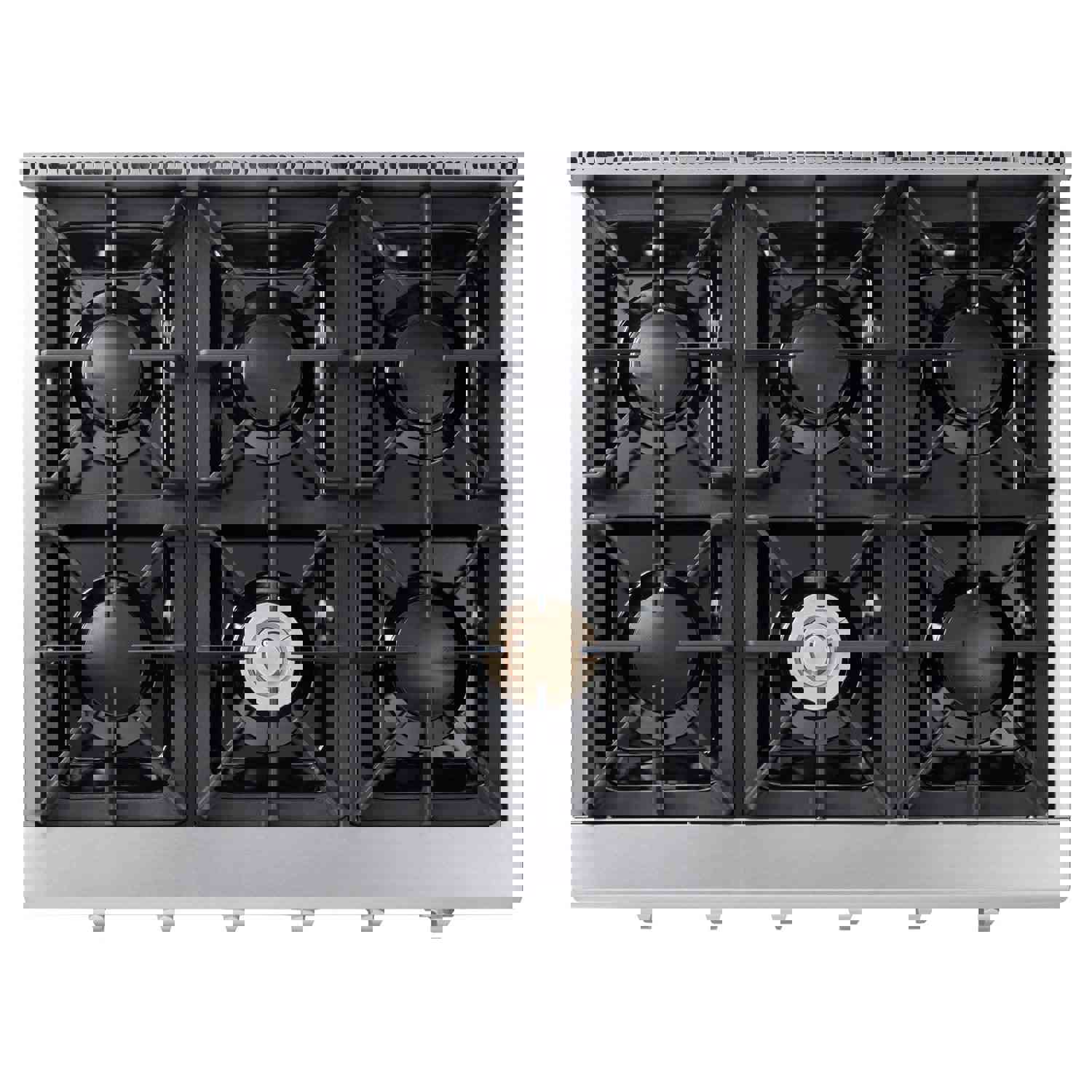 Thor Kitchen 3-Piece Pro Appliance Package - 36-Inch Rangetop, Electric Wall Oven & Wall Mount Hood in Stainless Steel