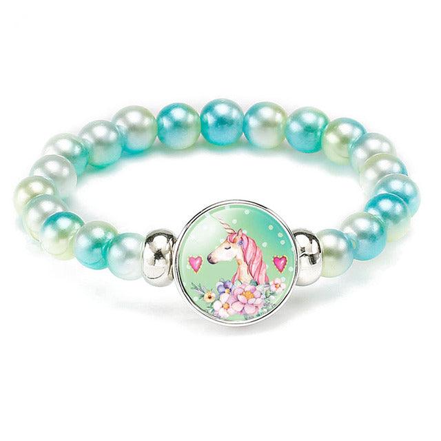 Unicorn Bracelet Bangle for Kids Birthday Party and Baby Shower Gifts