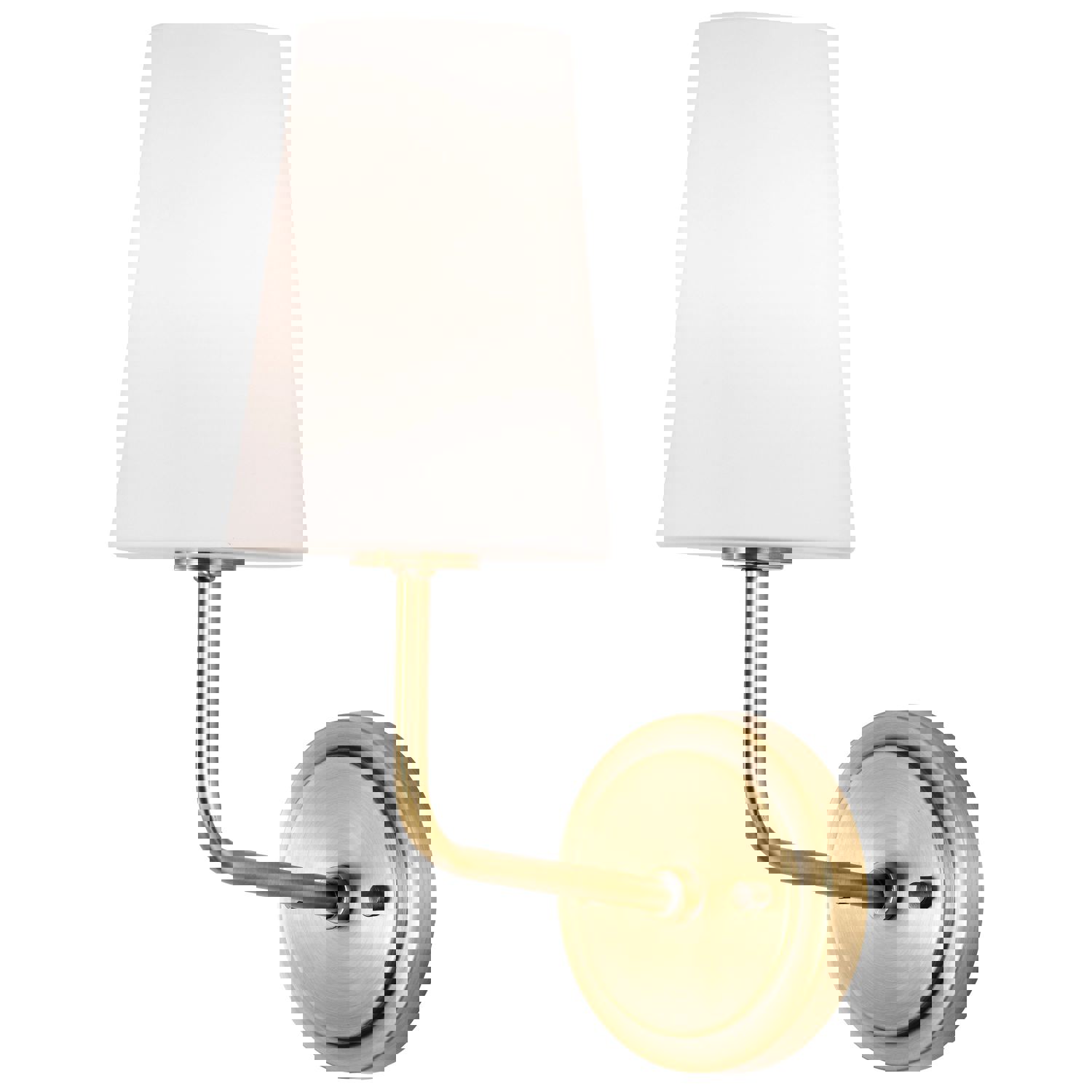 SATCO/NUVO Cordello 1 Light Sconce Vintage Brass Finish Etched White Opal Glass (60-7883)