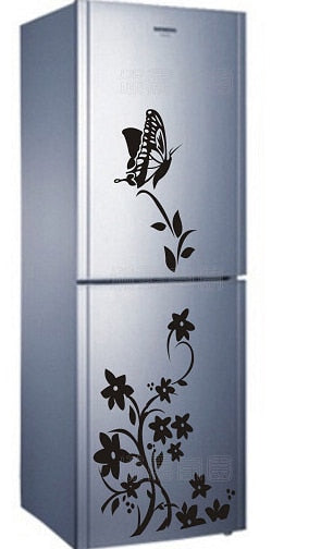 Creative Butterfly Refrigerator Sticker - DIY Wall Decoration for Home and Kitchen