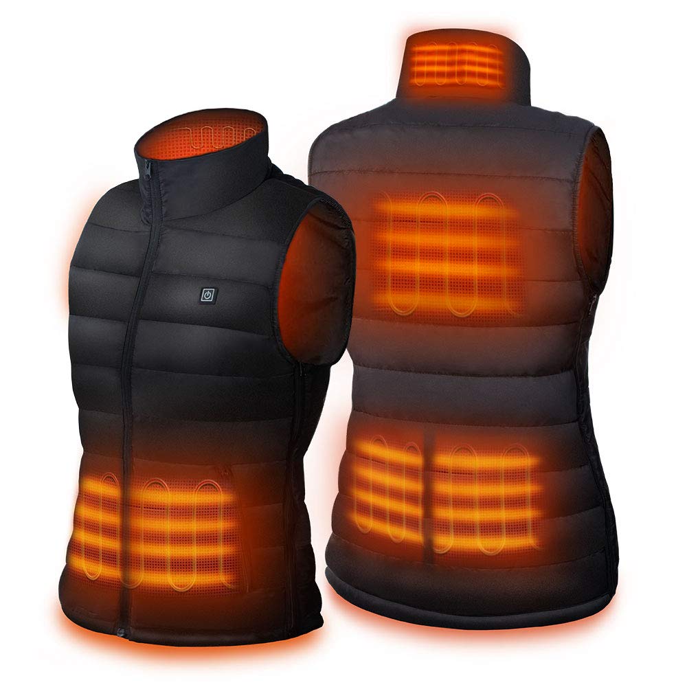 DEARCASE Lightweight USB Electric Heated Jacket for Men and Women