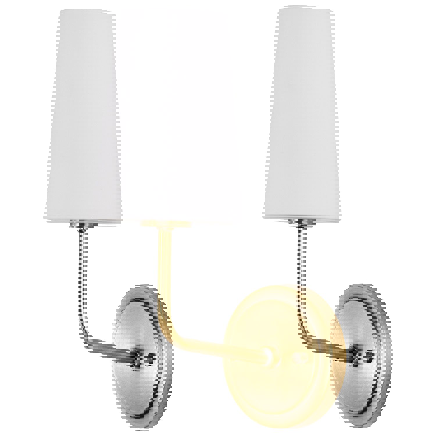SATCO/NUVO Cordello 1 Light Sconce Vintage Brass Finish Etched White Opal Glass (60-7883)