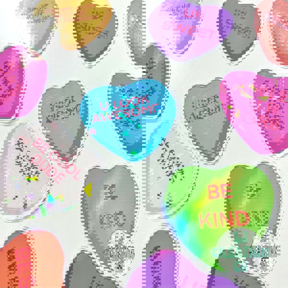 Kids Valentine Stickers - Personalized Non-Candy Valentines