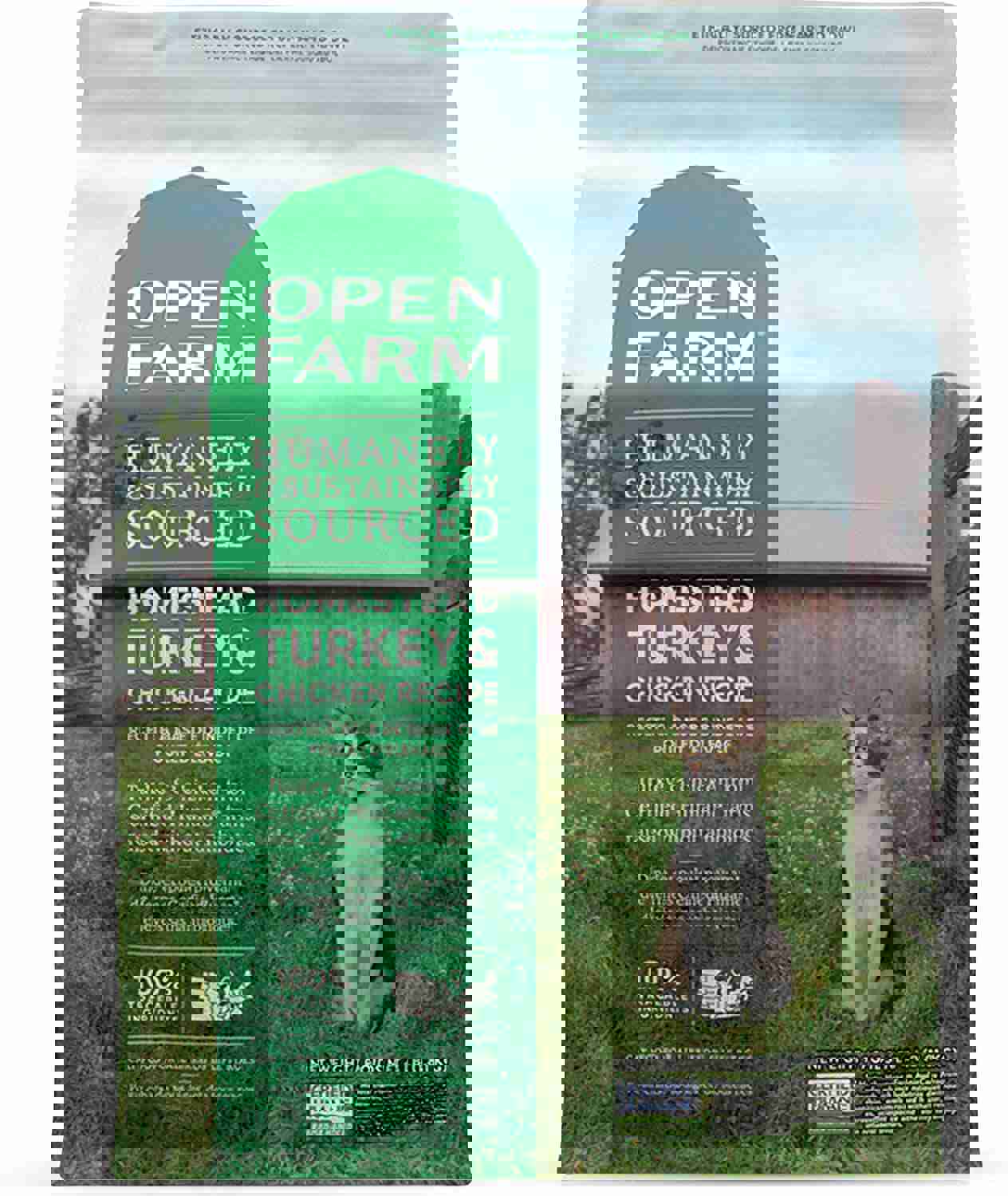 Open Farm Homestead Turkey & Chicken Dry Cat Food