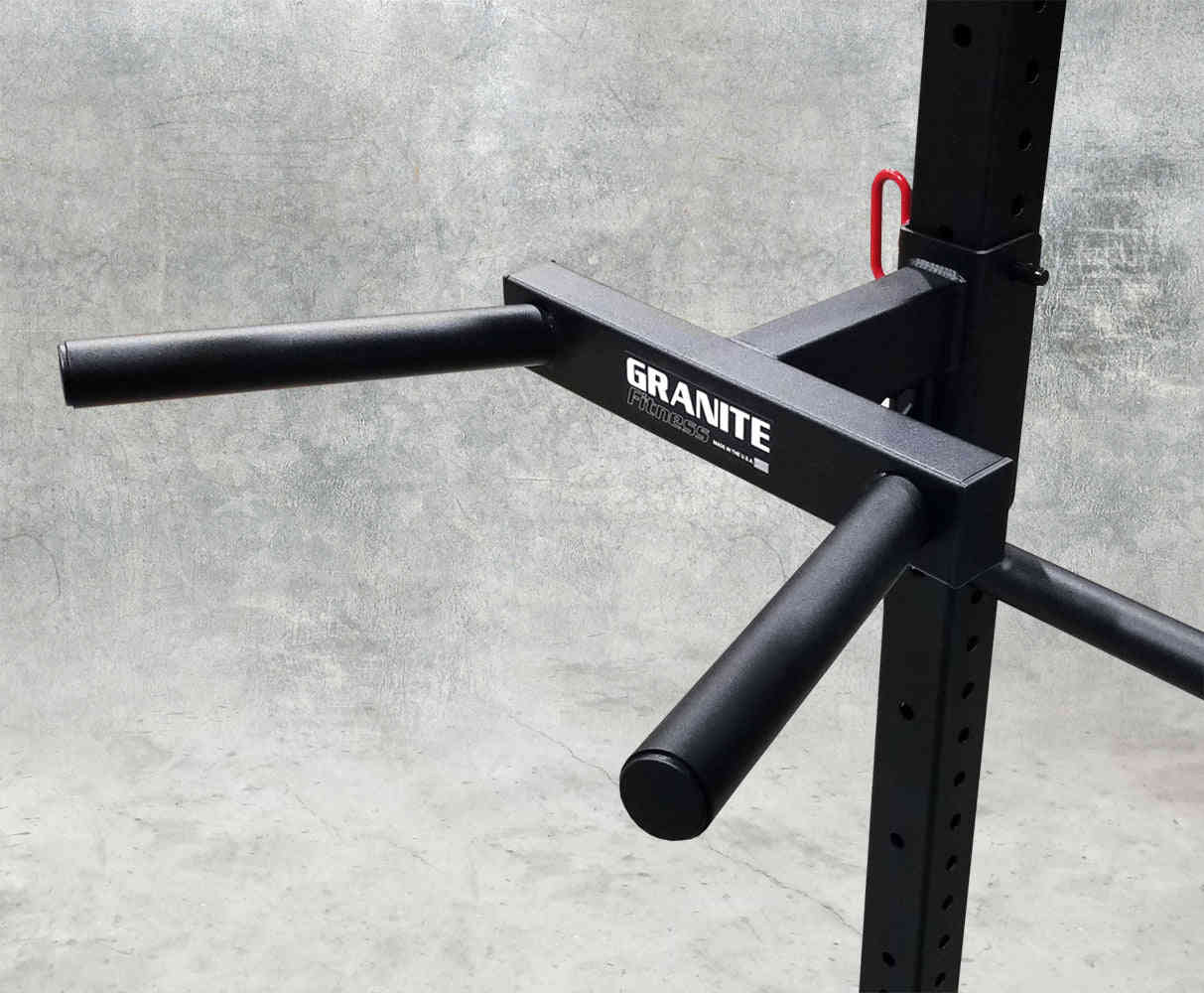 Granite Fitness Power Horns Dip Bars - USA Made