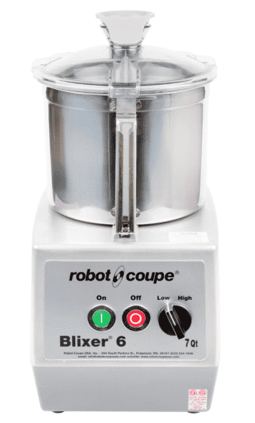 Robot Coupe Blixer 6 Commercial Food Processor with 7 Qt. Stainless Steel Bowl