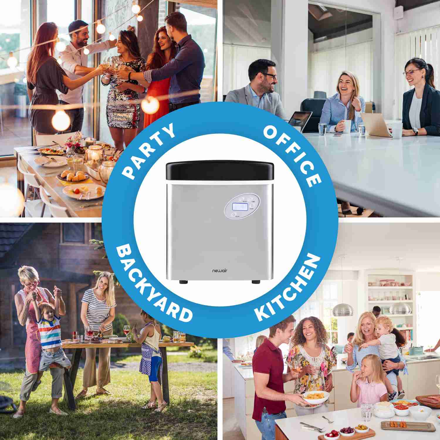 NewAir Countertop Ice Maker - AI-215SS