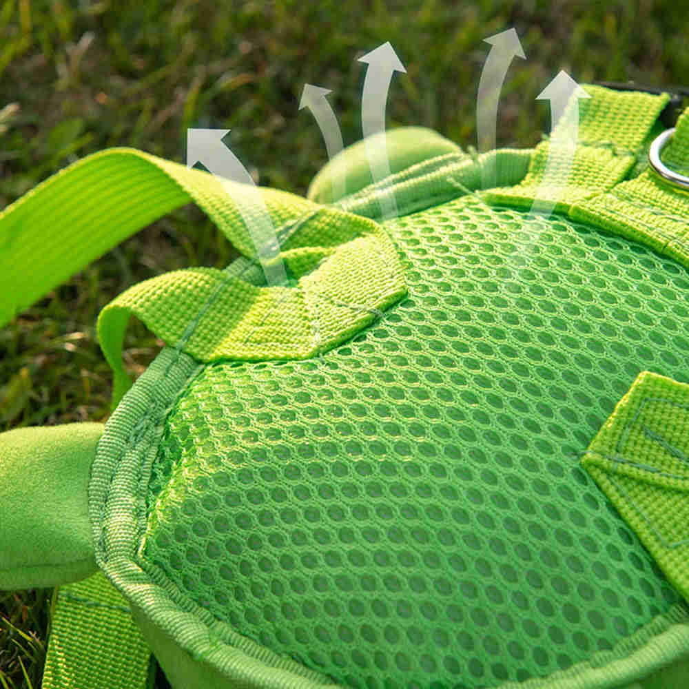 Turtle Shape Pet Backpack - Large Capacity Dog Snack Bag for Chihuahua