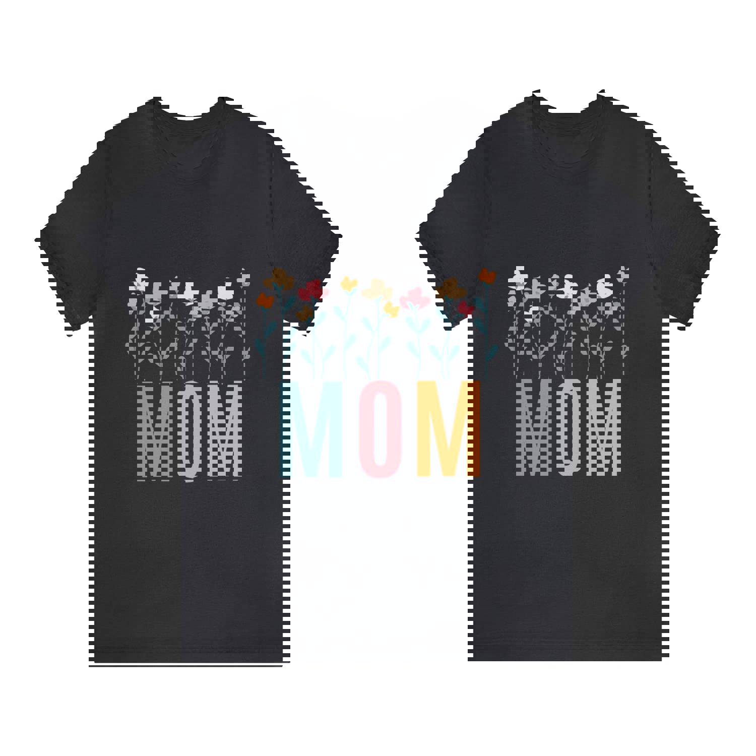 Wild Flowers Mom T-shirt, Boho Mom Tee, Mothers Day Gift For Mom, Moms Birthday Gift, Hippie Mommy Shirt