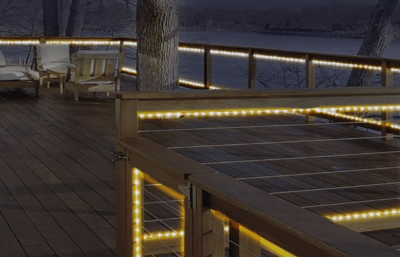 Meilo 16 FT LED Mini Rope Light - Low Profile, Waterproof, Mosquito Repellent for RV, Camping, Indoor/Outdoor Use