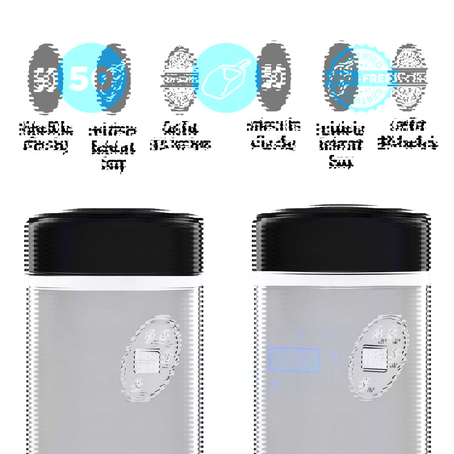 NewAir Countertop Ice Maker - AI-215SS