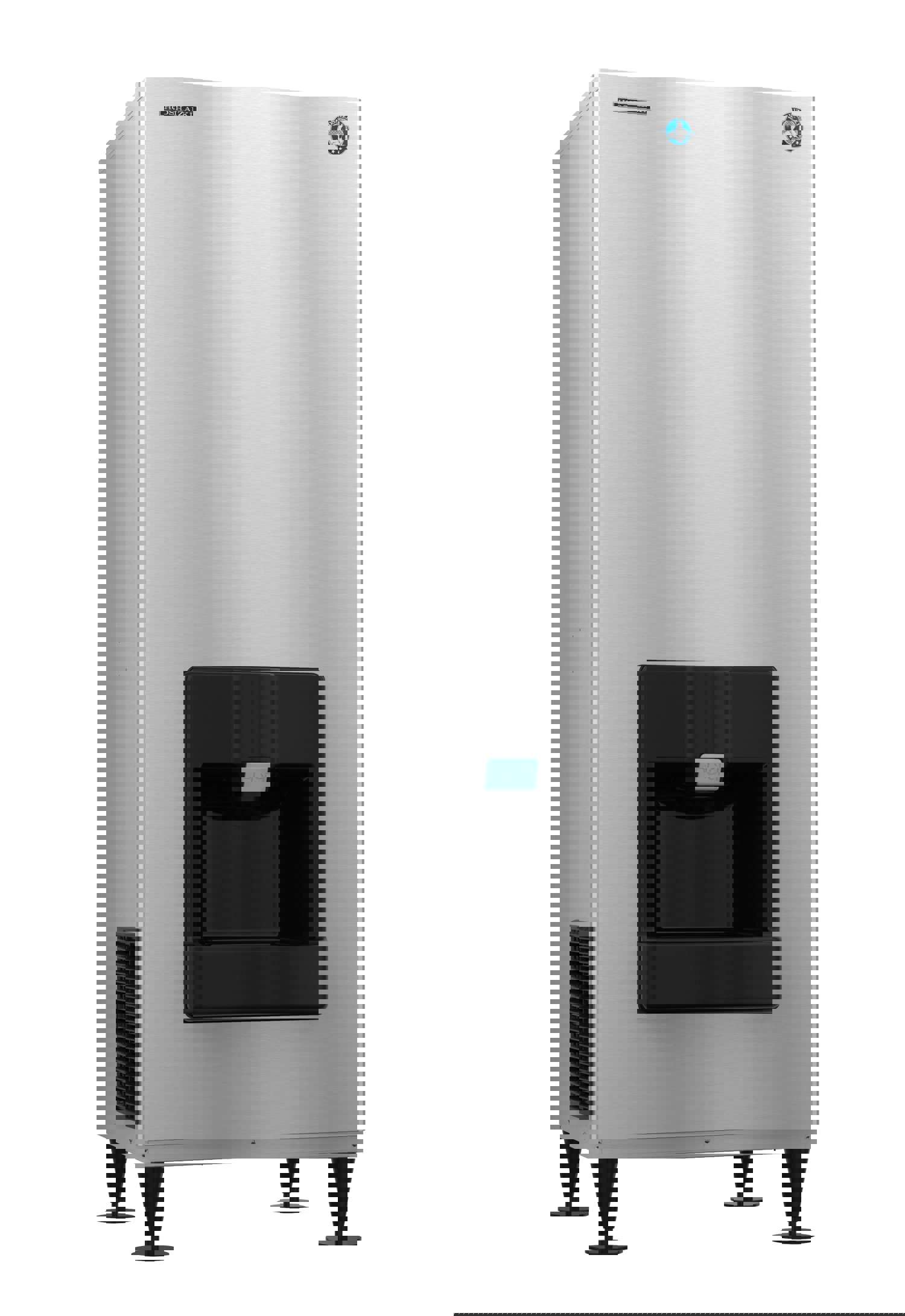 Hoshizaki DKM-500BAJ Air-Cooled Crescent Cuber Ice Maker with Built-In Storage Bin