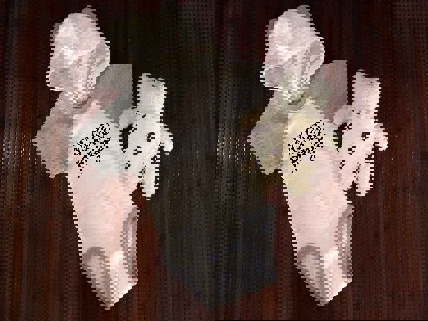 Answered Prayer Bear Ears Hoodie Infant Bodysuit - Christian Baby Gift - Infertility Baby