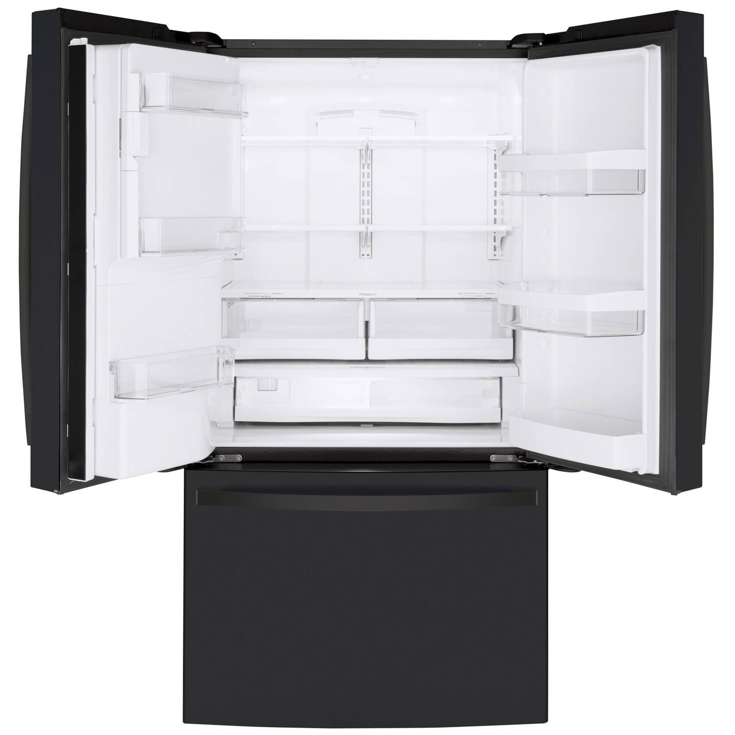 GE 36-inch, 22.1 cu.ft. Counter-Depth French 3-Door Refrigerator with External Water and Ice Dispenser