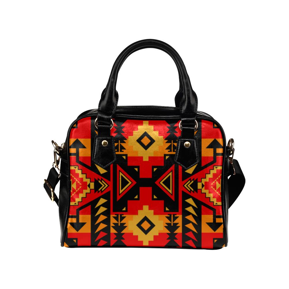 Chiefs Mountain Fire Shoulder Handbag