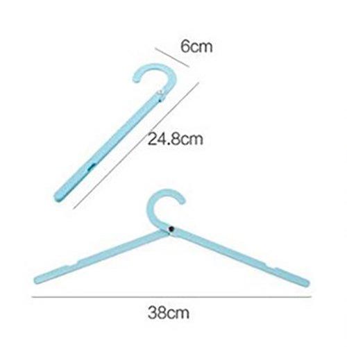 Candy Color Crutch Travel Folding Hanger - Compact & Durable