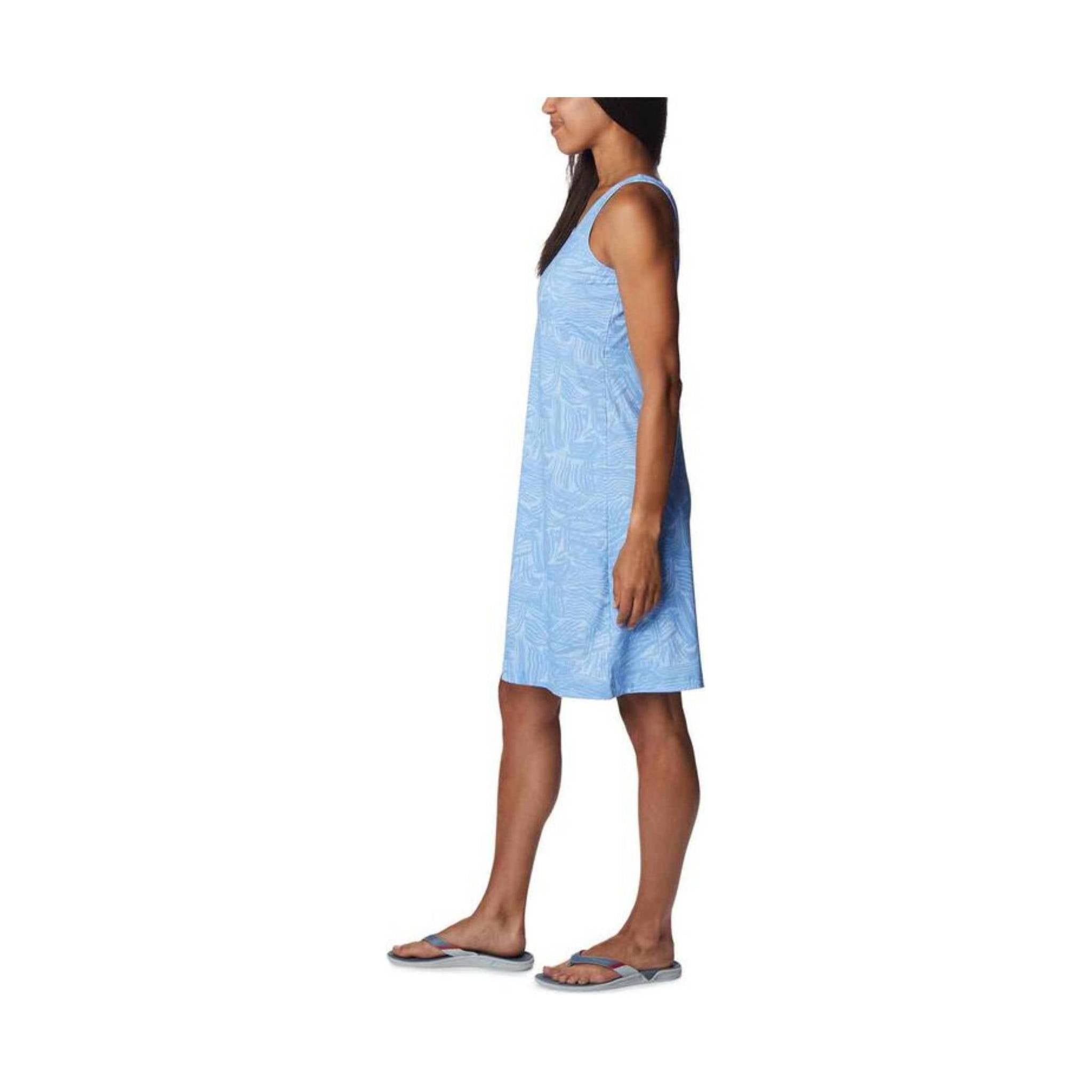 Columbia Women's PFG Freezer III Dress - Agate Blue Sailstream