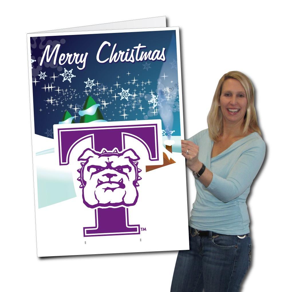 2x3 Giant Truman State Christmas Greeting Card & Yard Sign