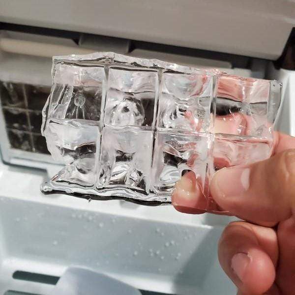 NewAir Countertop Clear Ice Maker, 40 lbs. of Ice a Day with Easy to Clean BPA-Free Parts