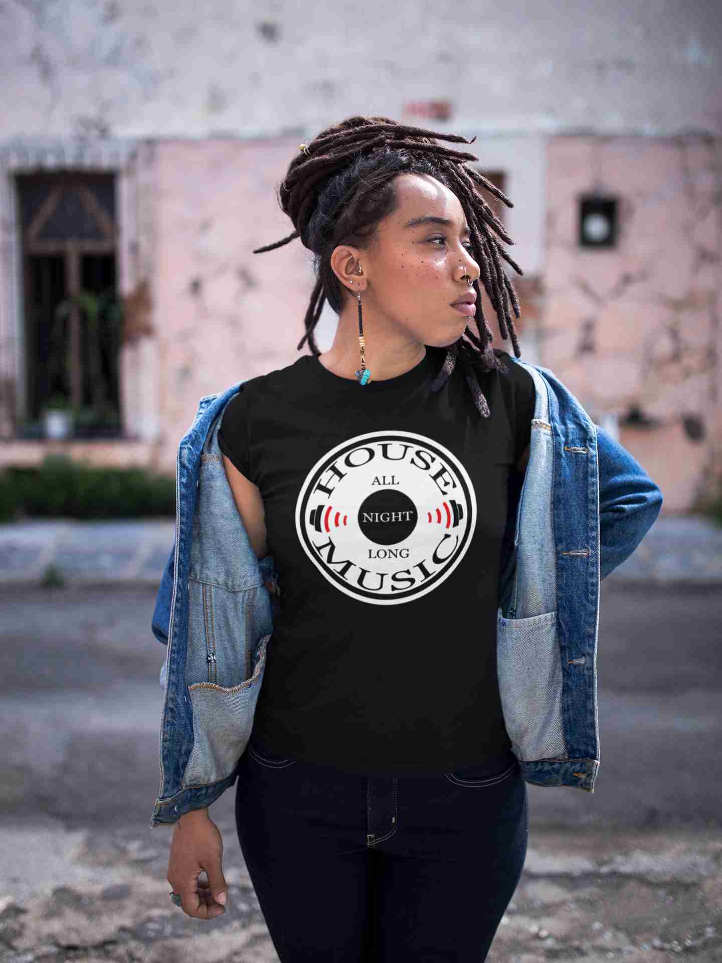 House Music All Night Long Shirt for Men and Women