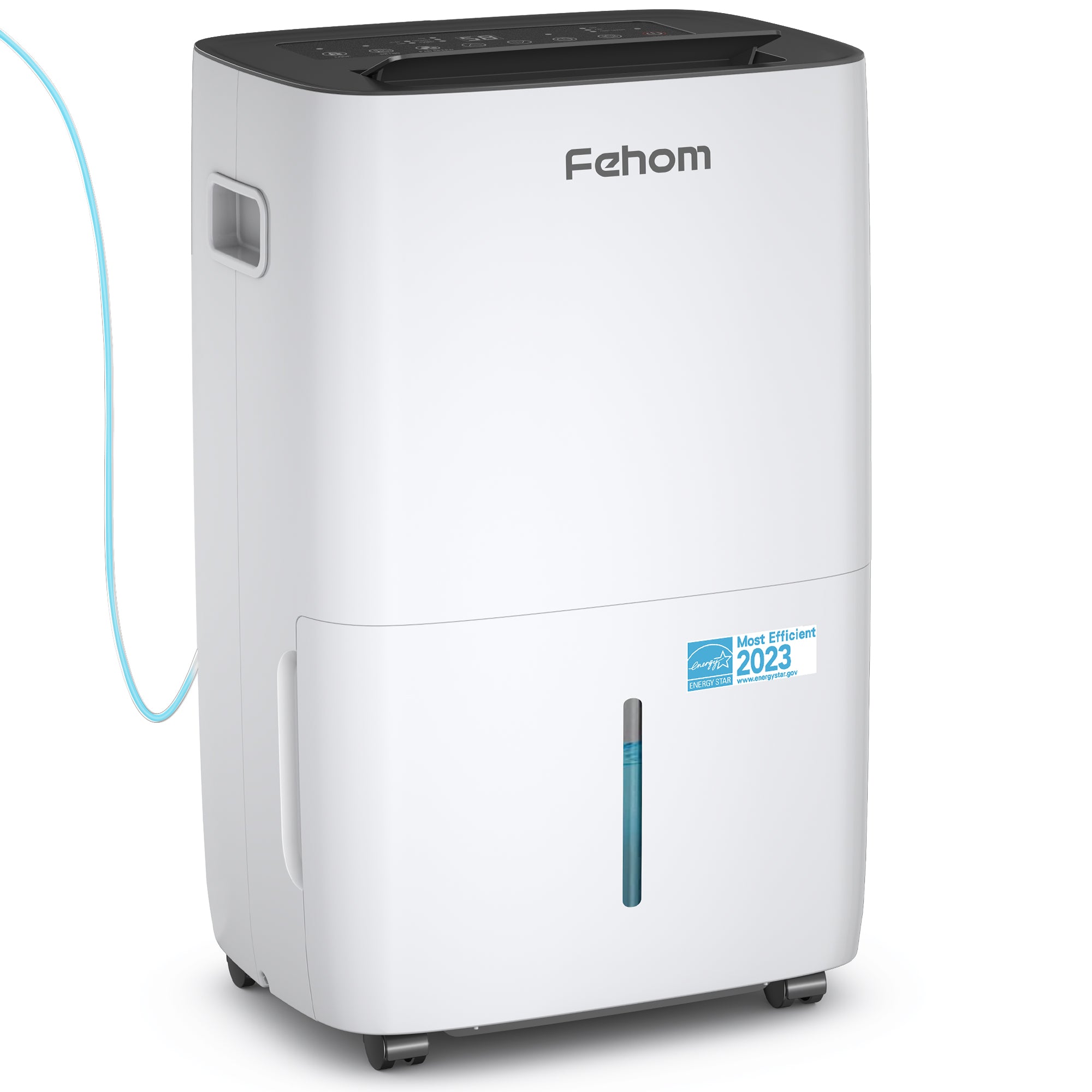Fehom 150 Pints Dehumidifier with Pump - Energy Star Most Efficient 2023 for Large Rooms up to 7000 Sq. Ft