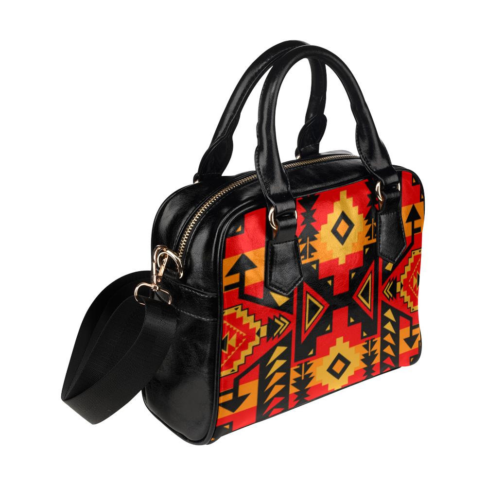 Chiefs Mountain Fire Shoulder Handbag