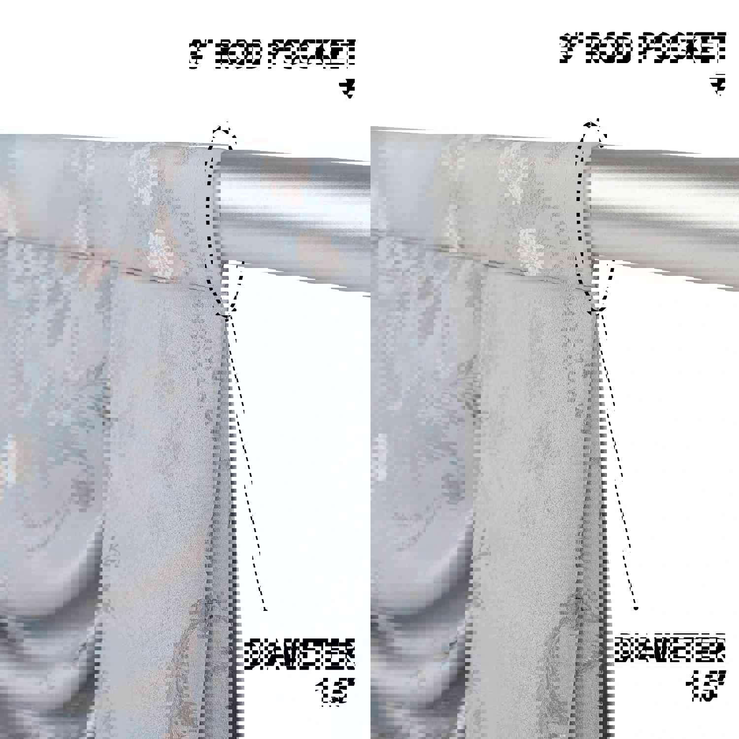 Provence Swag Valance - Elegant Window Decor