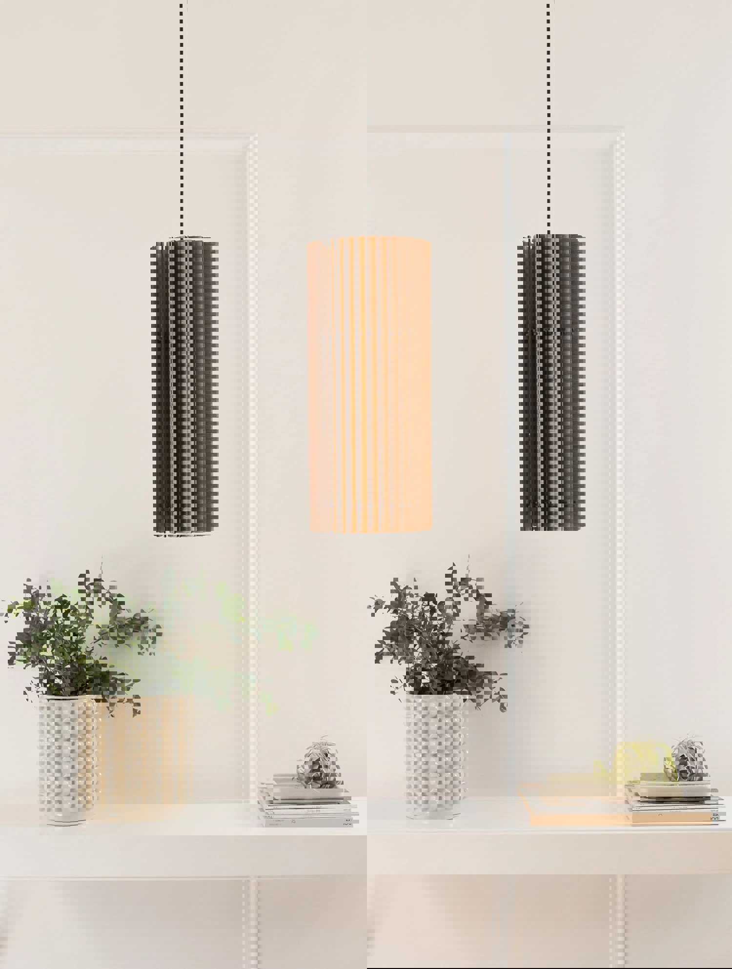 Cylinder Pendant Light - Mid-Century Modern Design