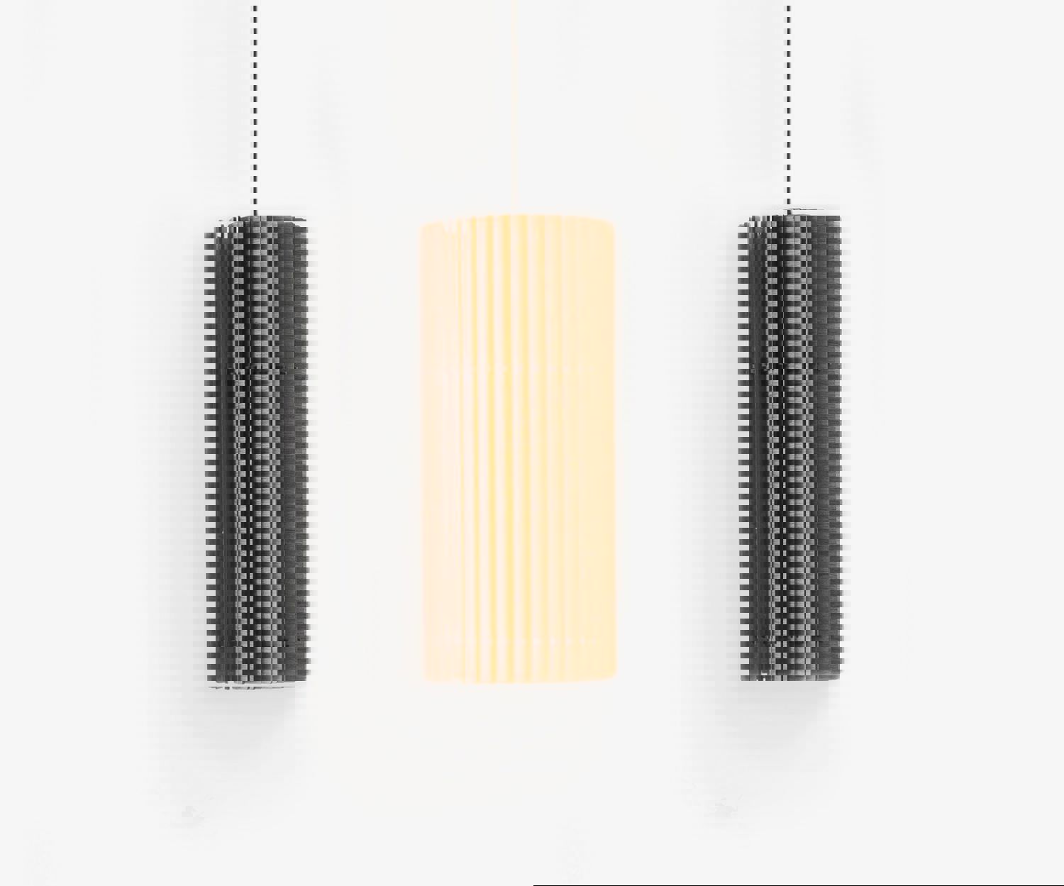 Cylinder Pendant Light - Mid-Century Modern Design