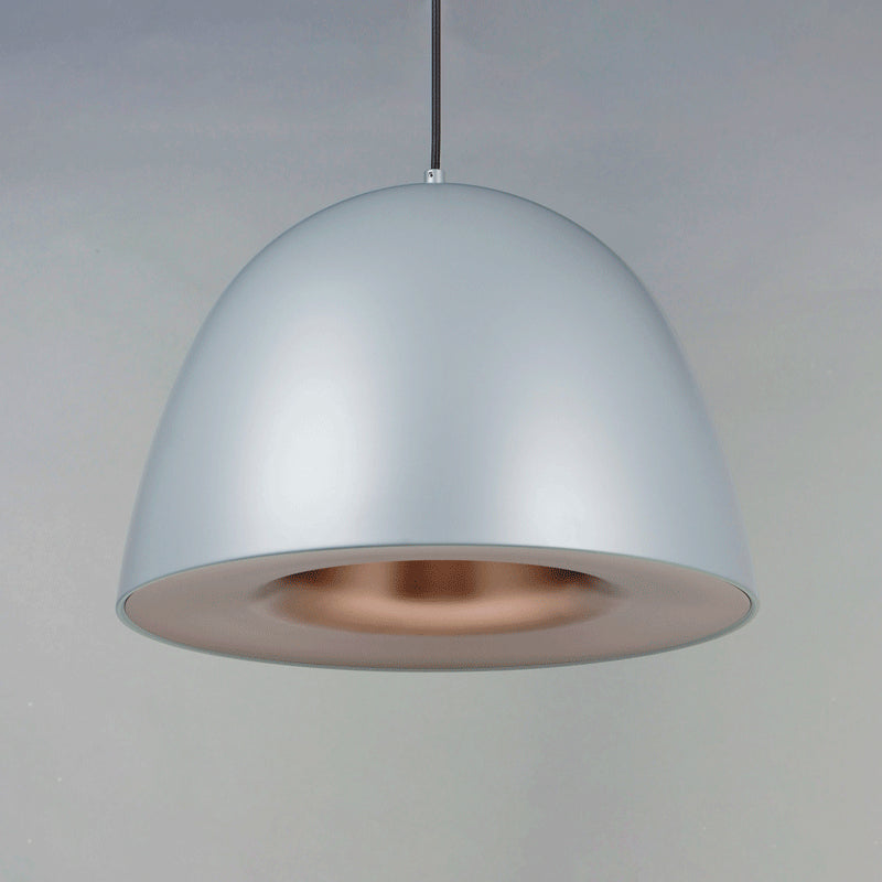 ET2 E24916-DGCOF Fungo LED Pendant in Dark Grey / Coffee