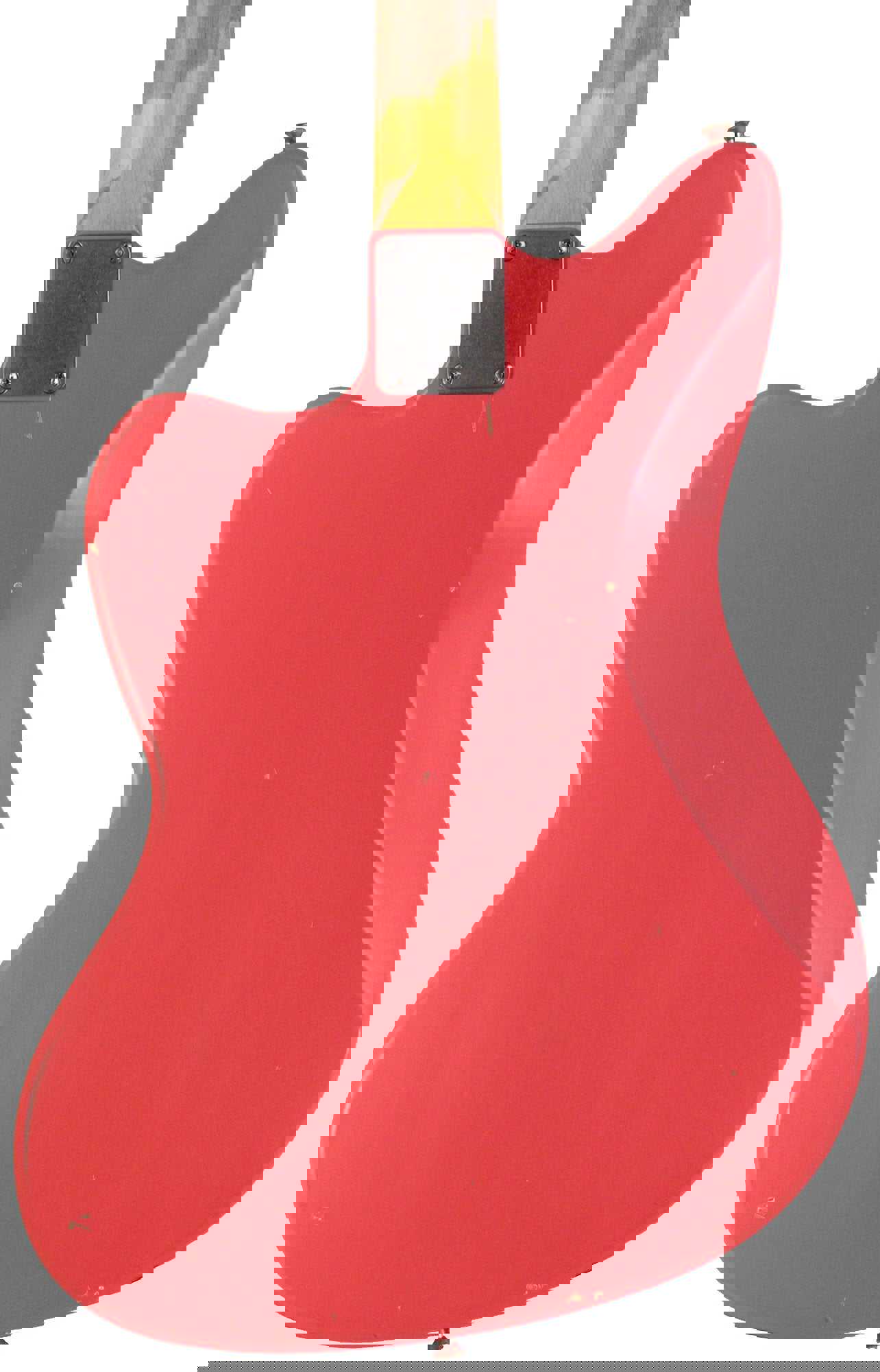 Nash JM-63 Jazzmaster Guitar in Fiesta Red with Light Aging