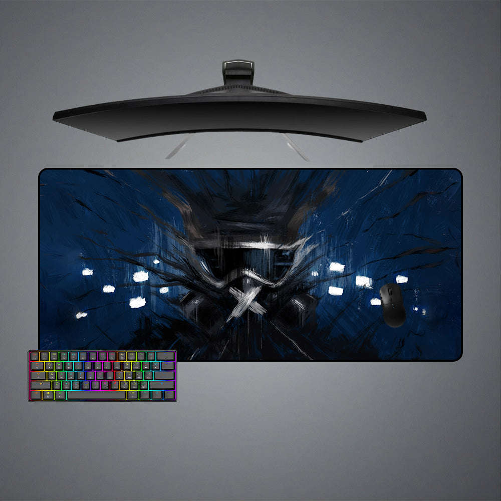 Rainbow Six Siege Mute Design Gaming Mouse Pad - M to XXL Size