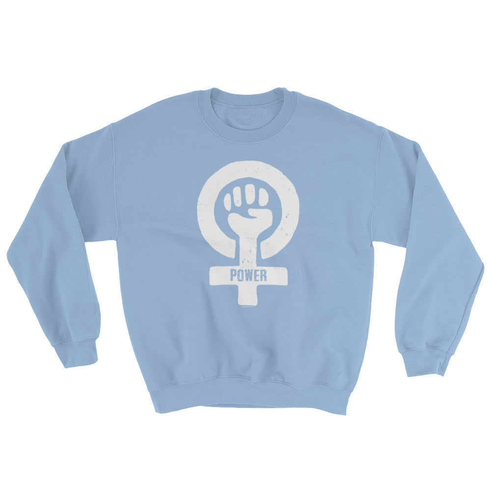 Feminist Power Unisex Crew Neck Sweatshirt