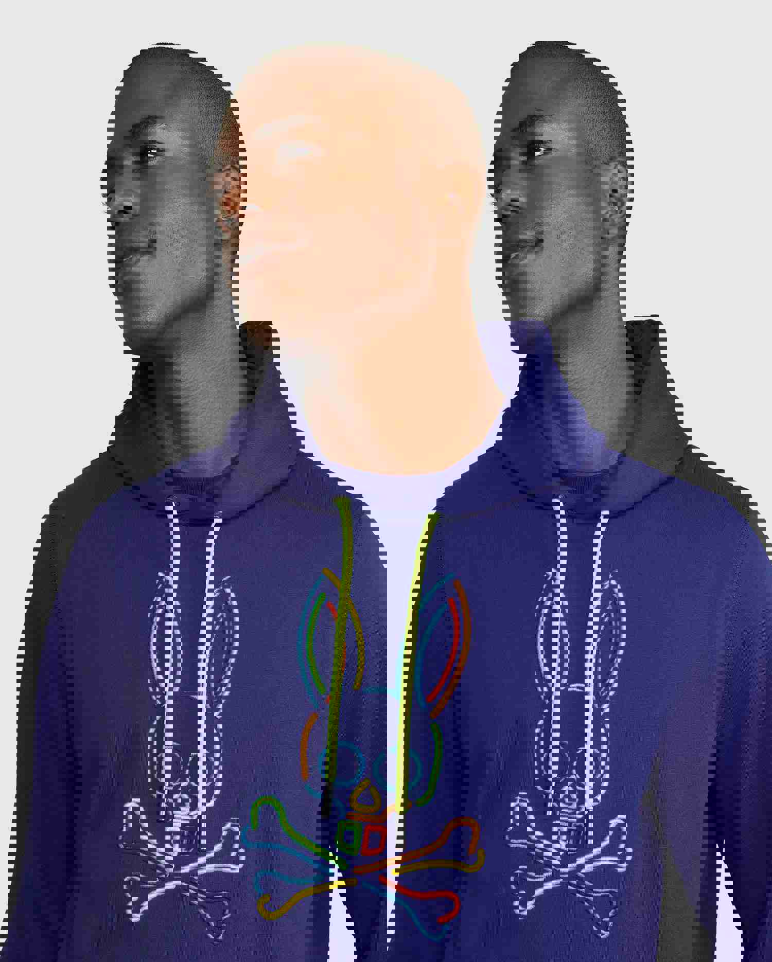 Psycho Bunny Hoodie - Barbon Neon Glow