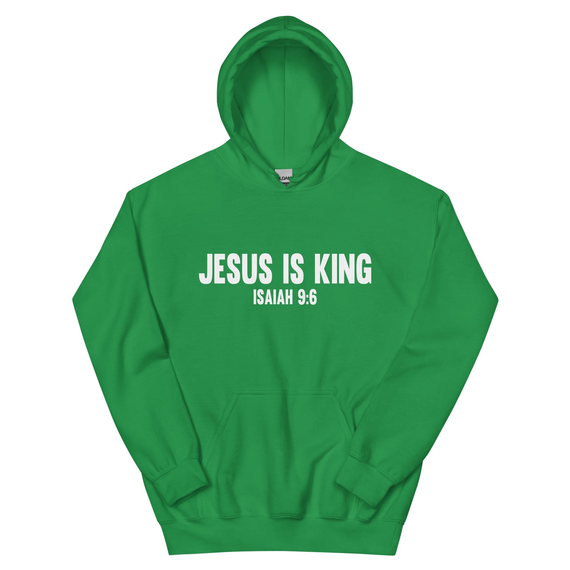 F&H Christian Jesus Is King Mens Hoodie - Soft, Stylish & Cozy