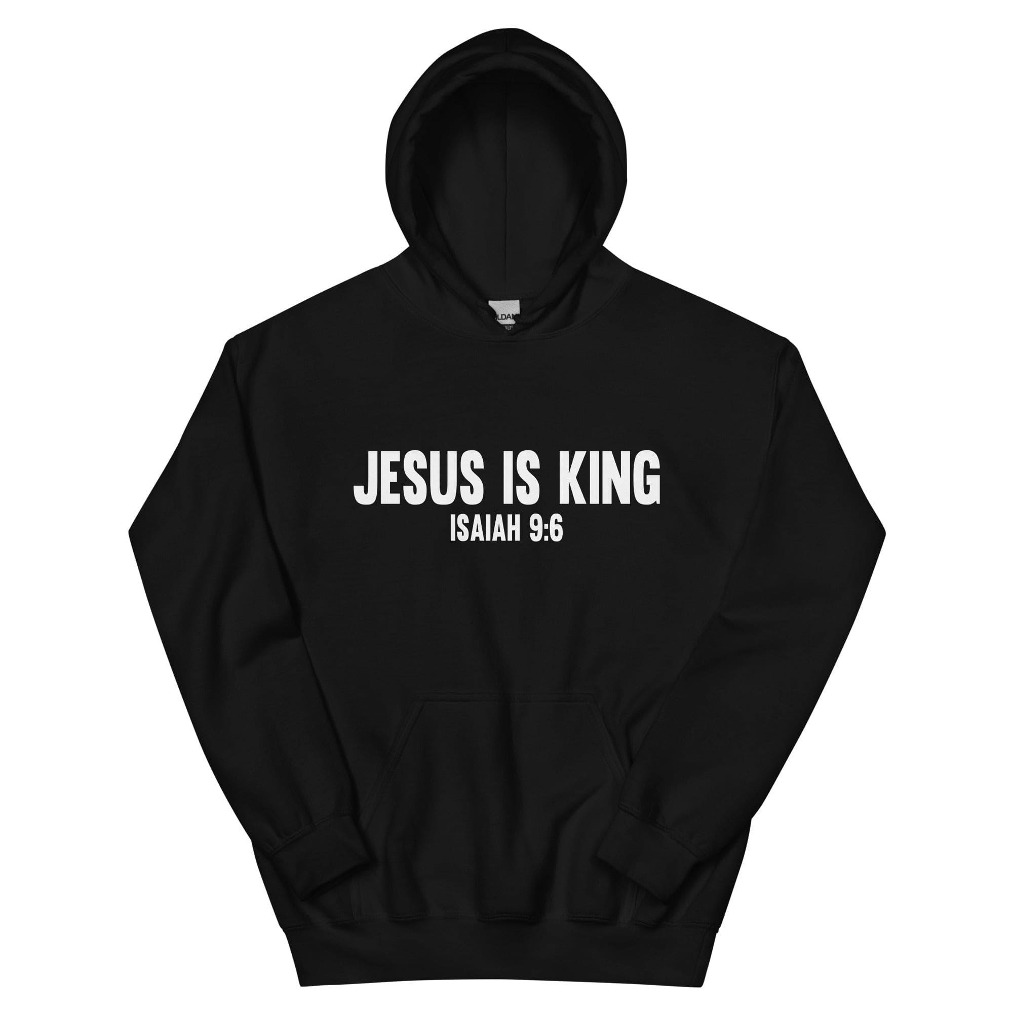 F&H Christian Jesus Is King Mens Hoodie - Soft, Stylish & Cozy