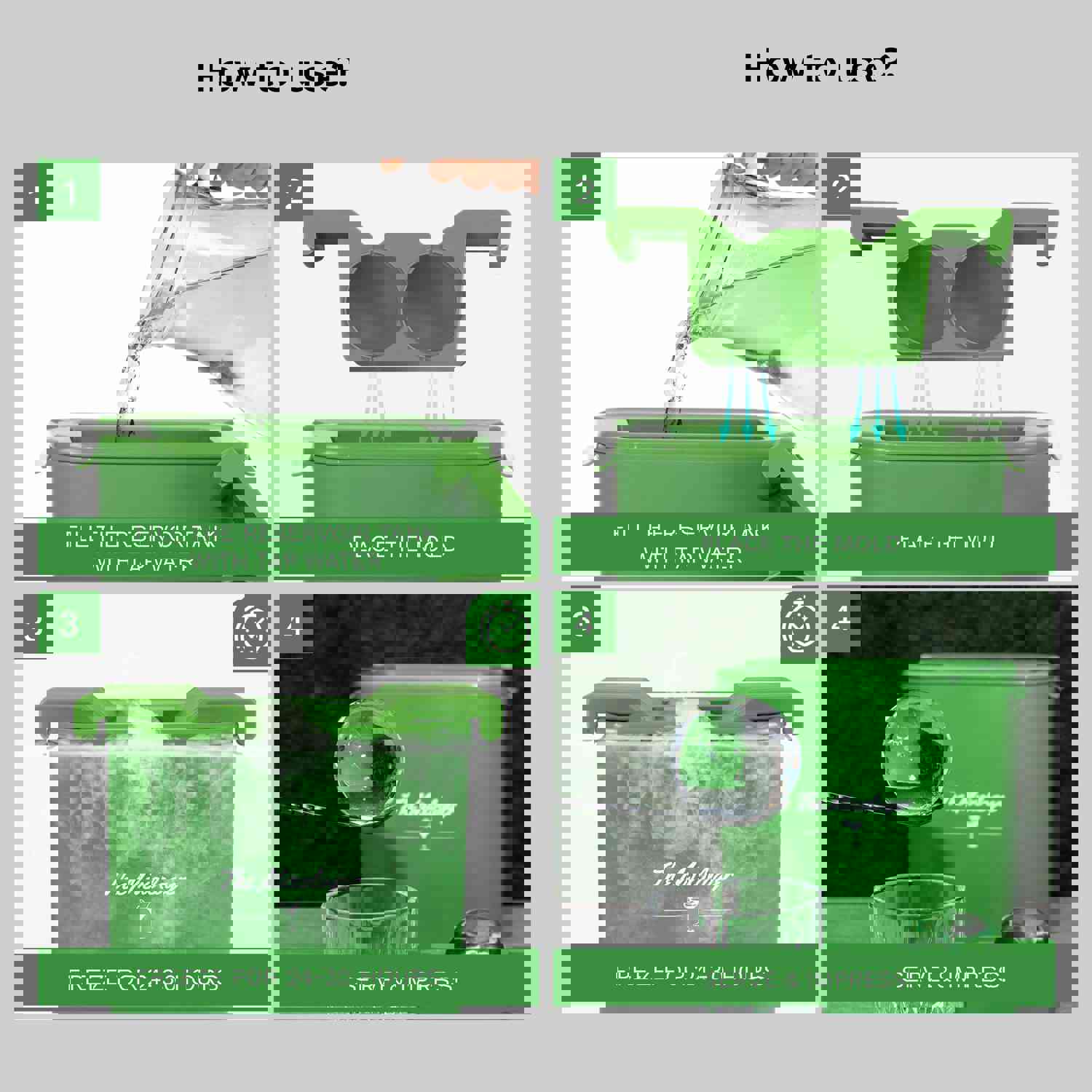 Antarctic Clear Ice Maker (Sphere & Cube)