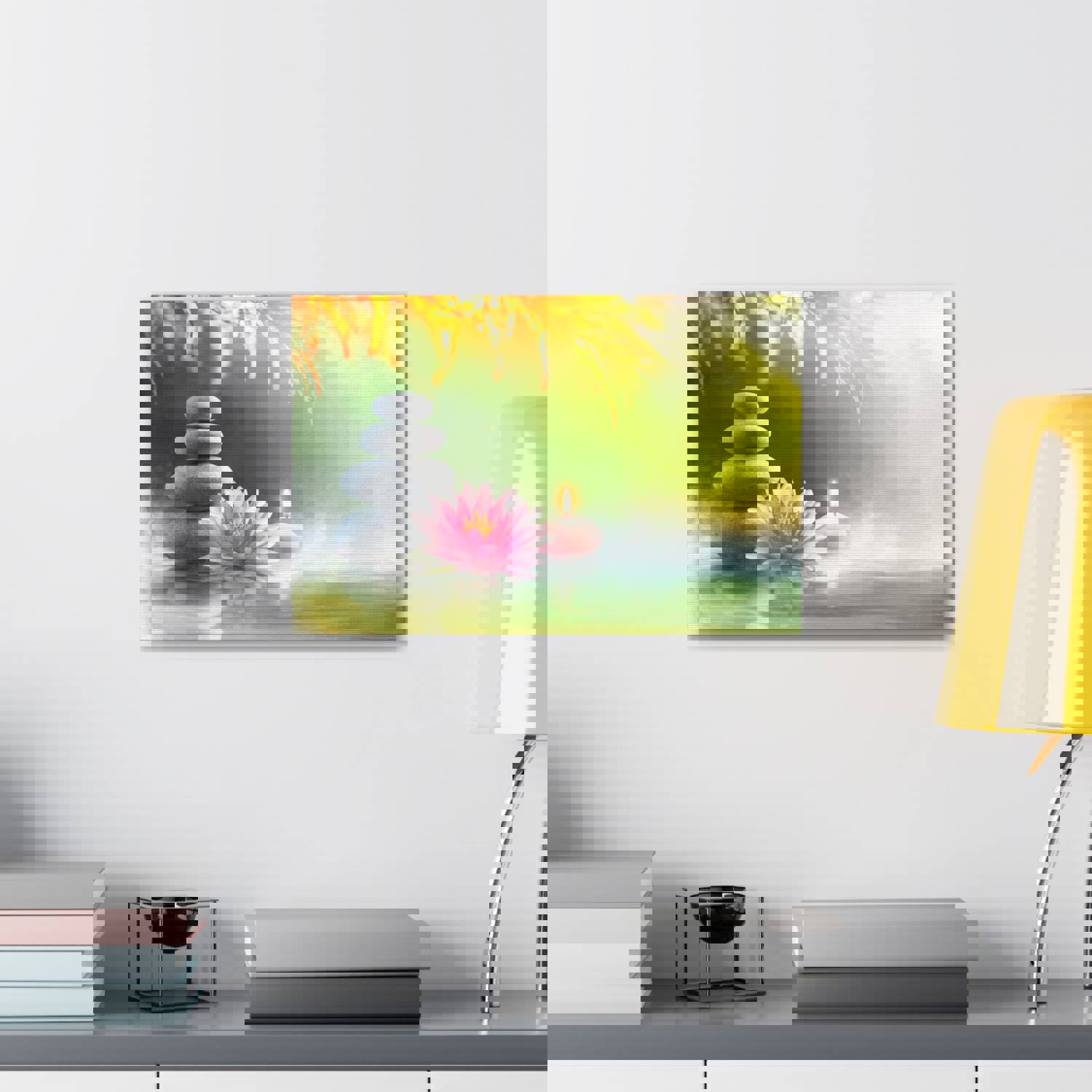 Forest Floral Nature Photography Canvas Wall Art for Home Decor