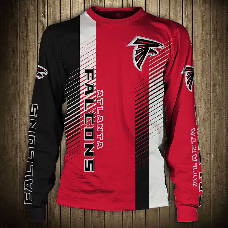 Women’s Atlanta Falcons Stripe Sweatshirt