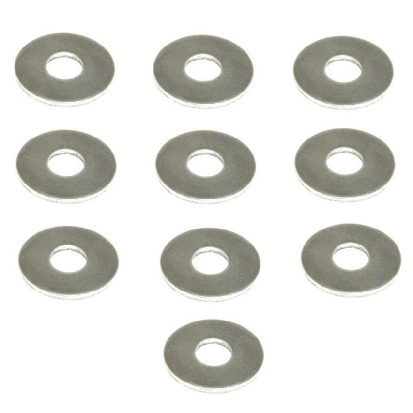 ZSPEC M8 Fender Flat Washers, SUS304 Stainless Steel, 10-Pack