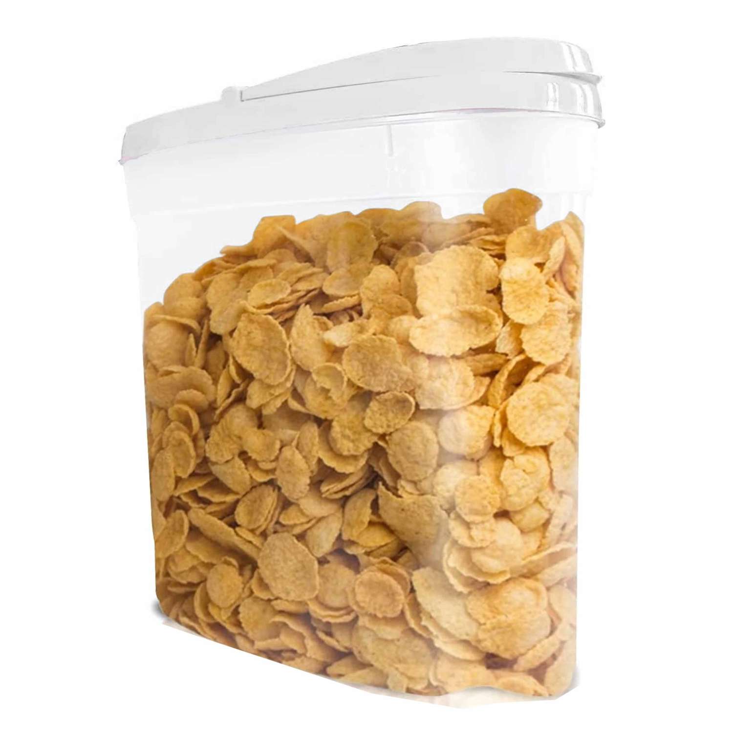 2 Pc BPA-Free Dry Food Storage Cereal Dispenser, 4.8 Liters