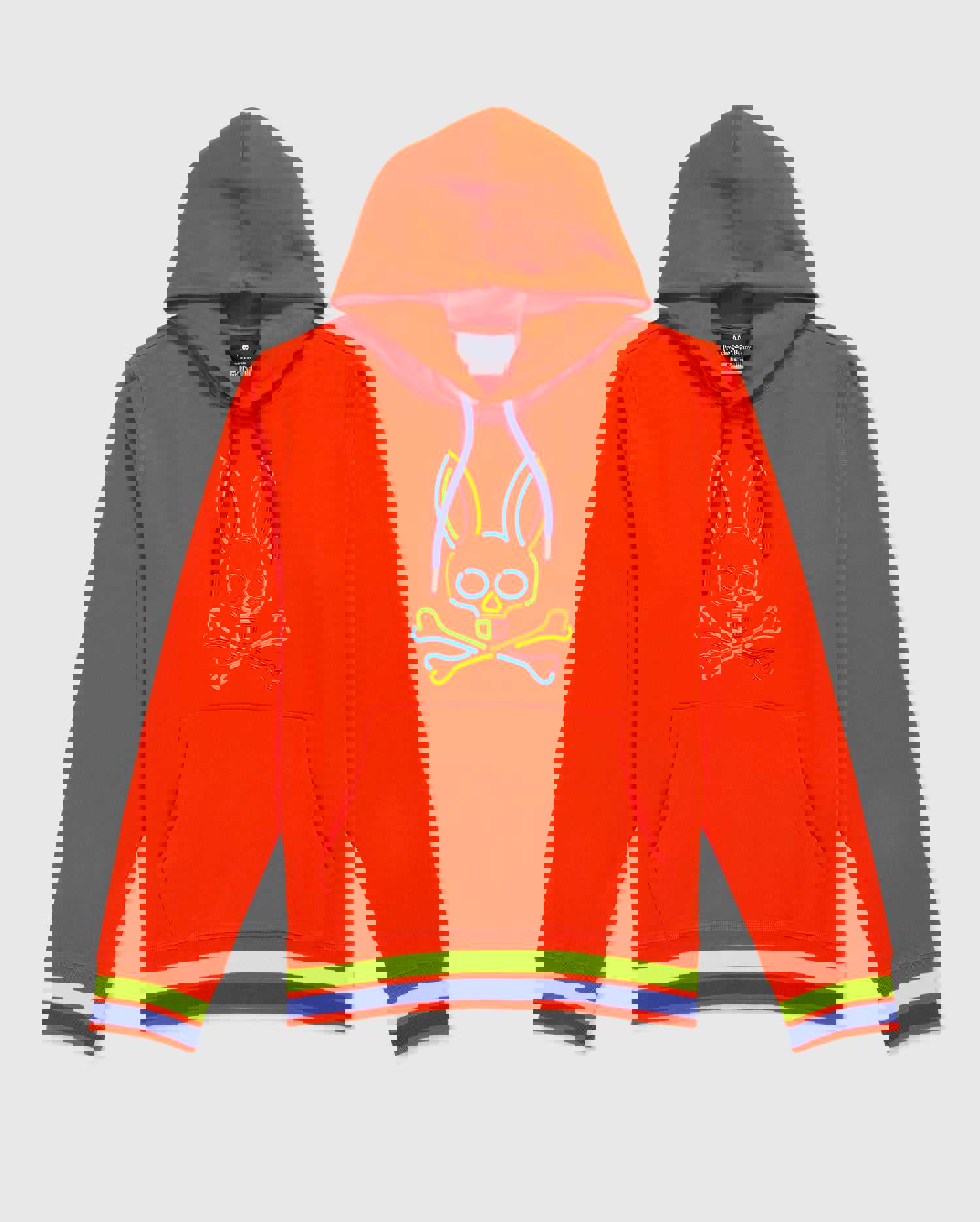 Psycho Bunny Hoodie - Barbon Neon Glow