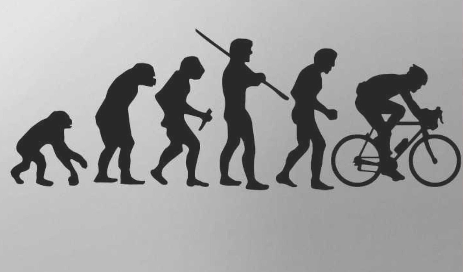 Custom Mountain Biker Ring for Men - Personalized Sterling Silver Gift