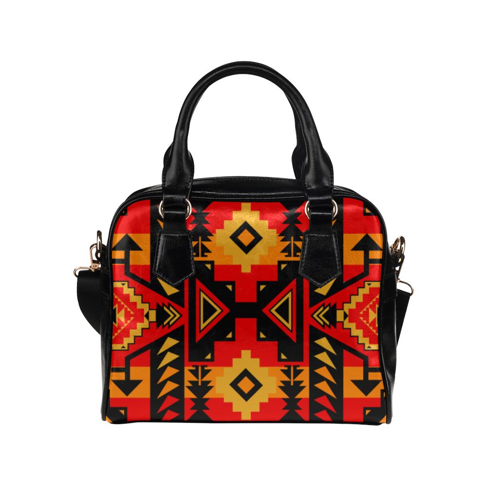 Chiefs Mountain Fire Shoulder Handbag