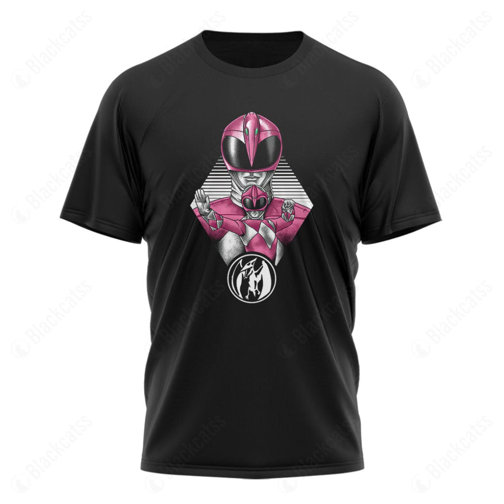 The Pink Ranger Custom Graphic Apparel - Unisex Classic Fit T-Shirt