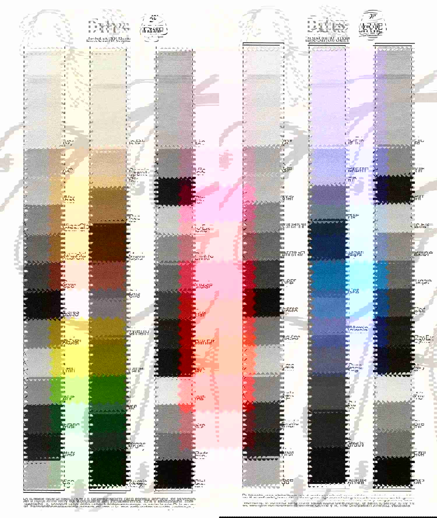 Duchess Satin Table Runner - 36 Colors, Set of 4